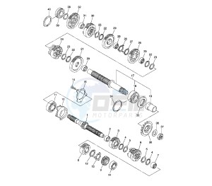 FZ8-N 800 drawing TRANSMISSION