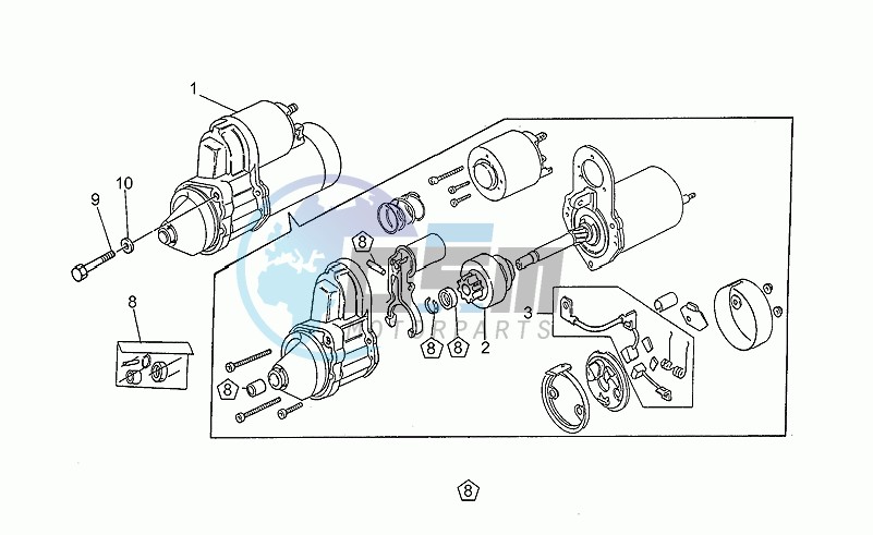 Starter motor