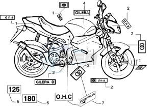 DNA 125 drawing Emblems