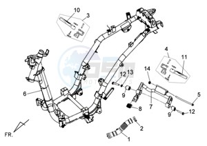 ALLO 50 45KMH drawing FRAME