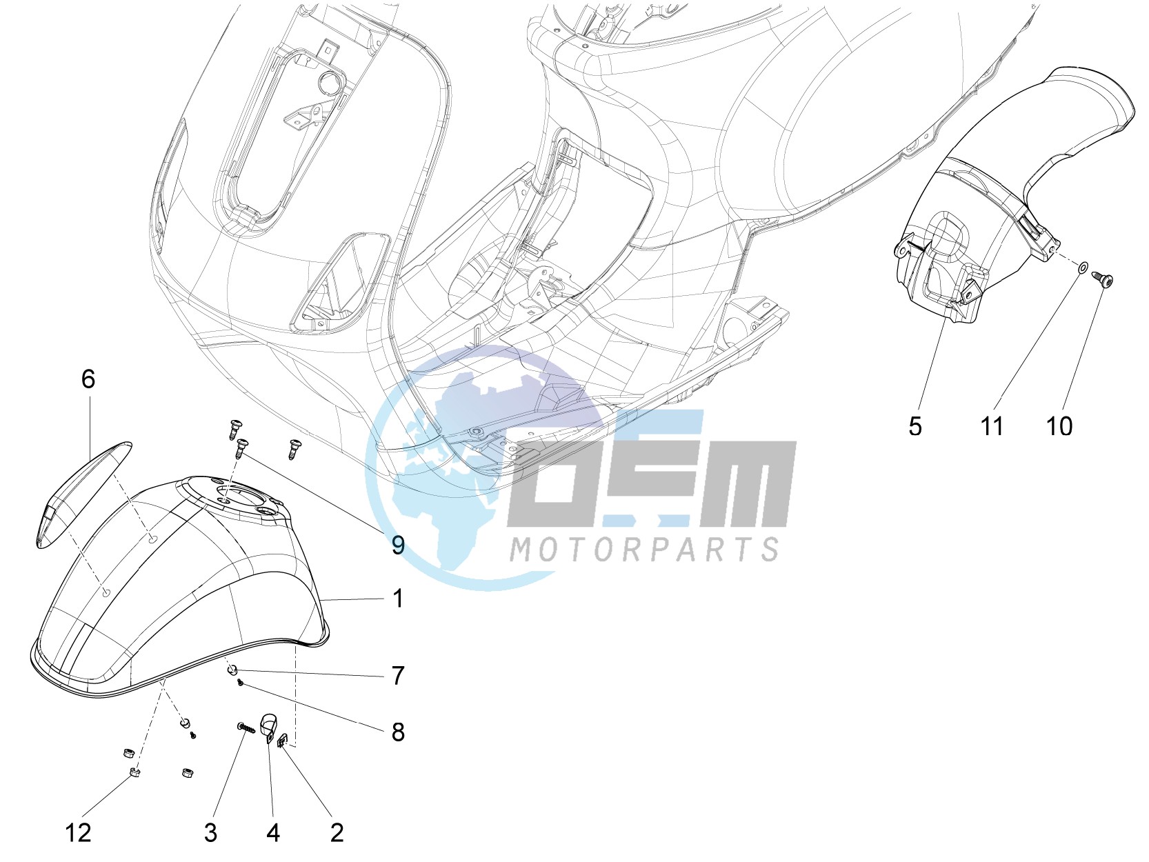 Wheel housing - Mudguard