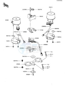 KZ 1000 M [CSR] (M1-M2) [CSR] drawing METERS -- KZ1000-M2- -