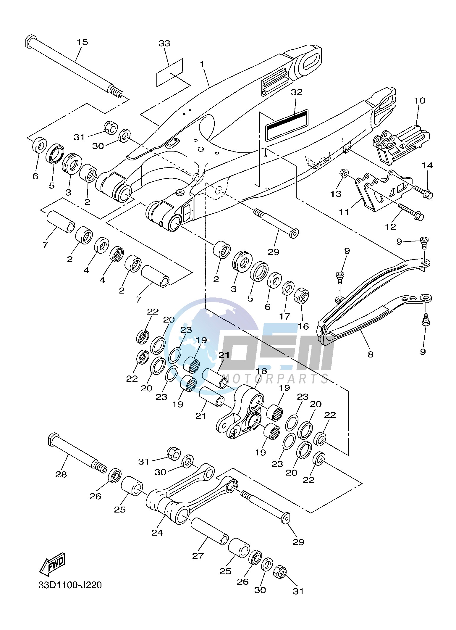 REAR ARM