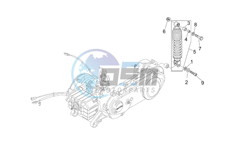 Rear Shock absorber