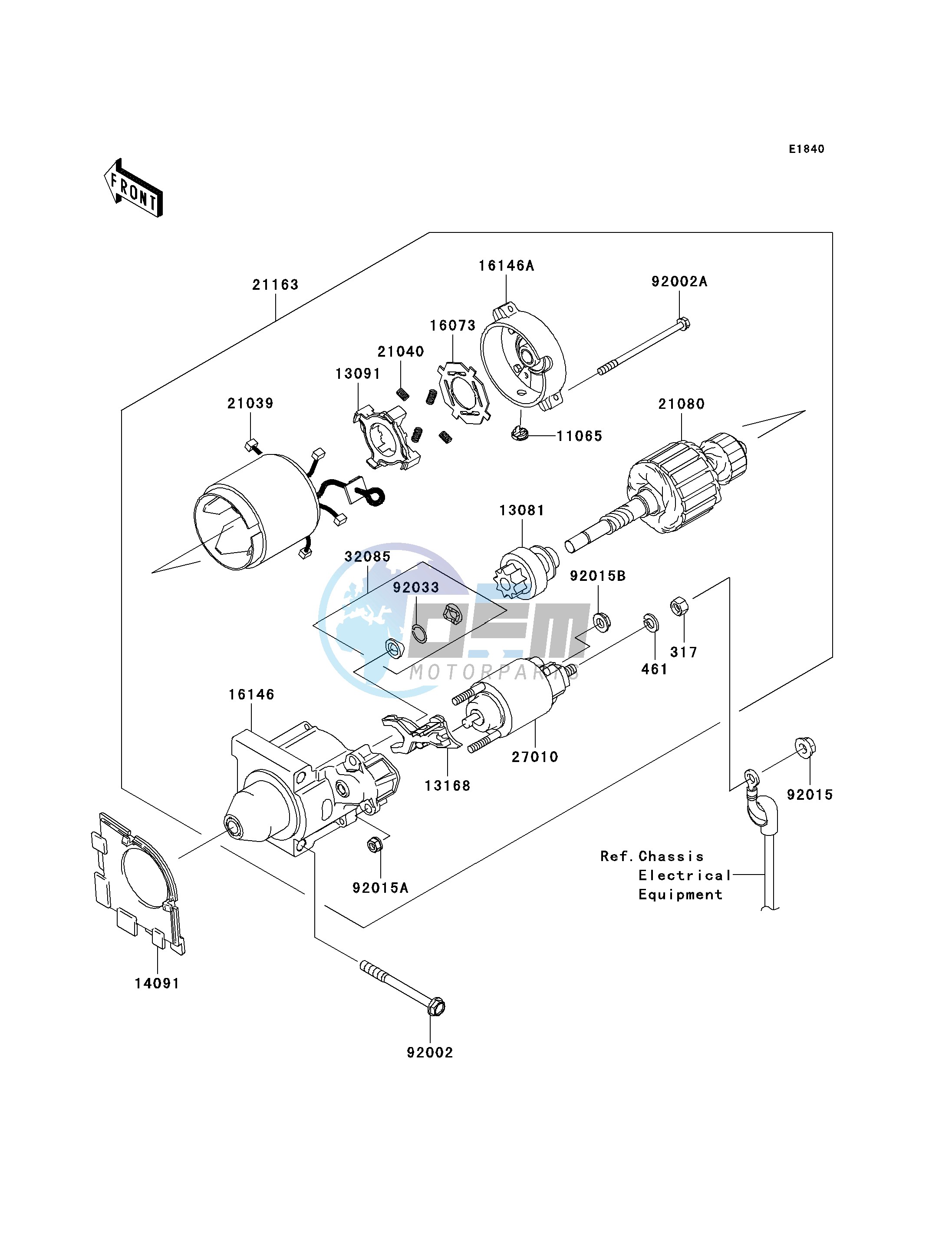 STARTER MOTOR