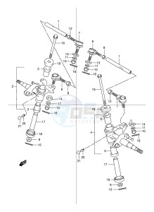 LT80 (P1) drawing KNUCKLE ARM