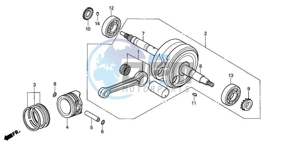 CRANKSHAFT/PISTON