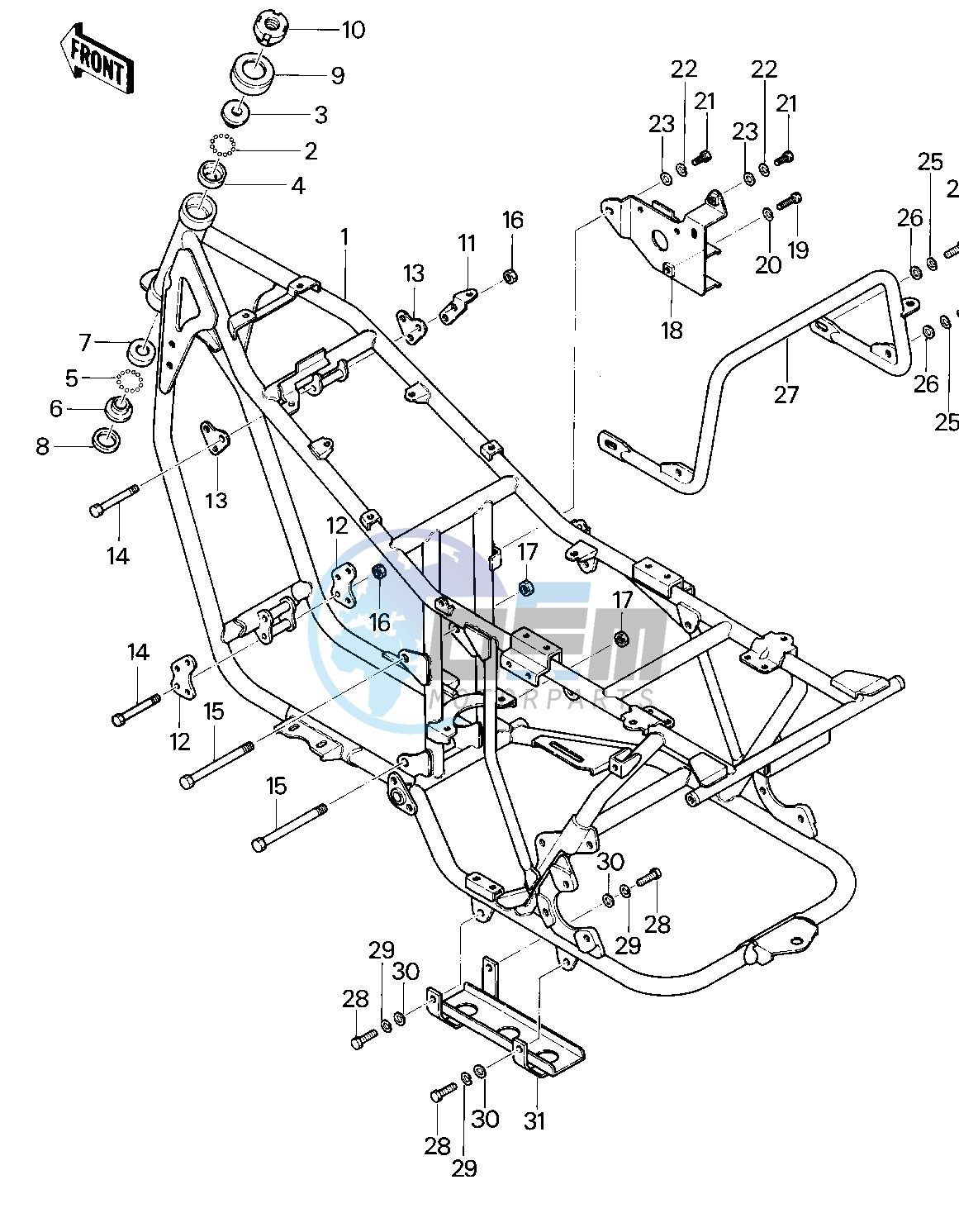 FRAME_FRAME FITTINGS -- 83 A2- -