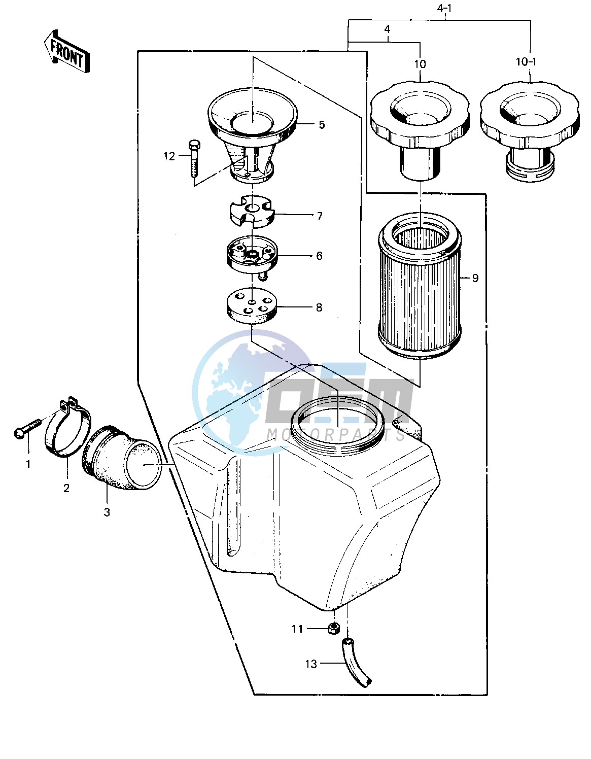 AIR CLEANER -- 76-77 S2_S3- -