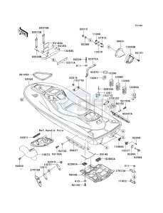 JT 900 E [900 STX] (E1-E2) [900 STX] drawing HULL -- E2- -