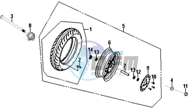 FRONT WHEEL