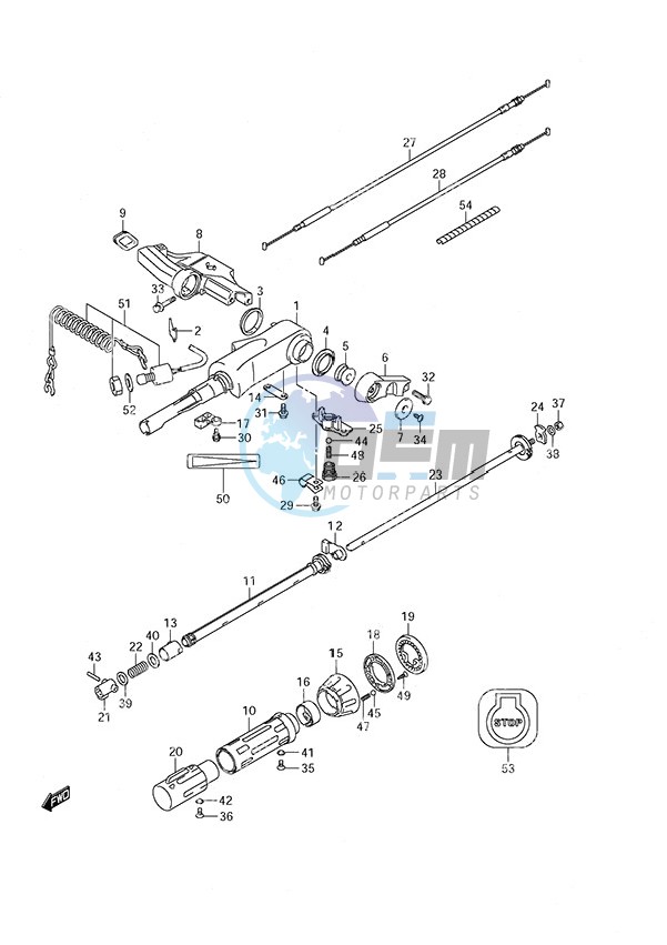 Tiller Handle