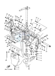 FL200A drawing FRONT-FAIRING-BRACKET