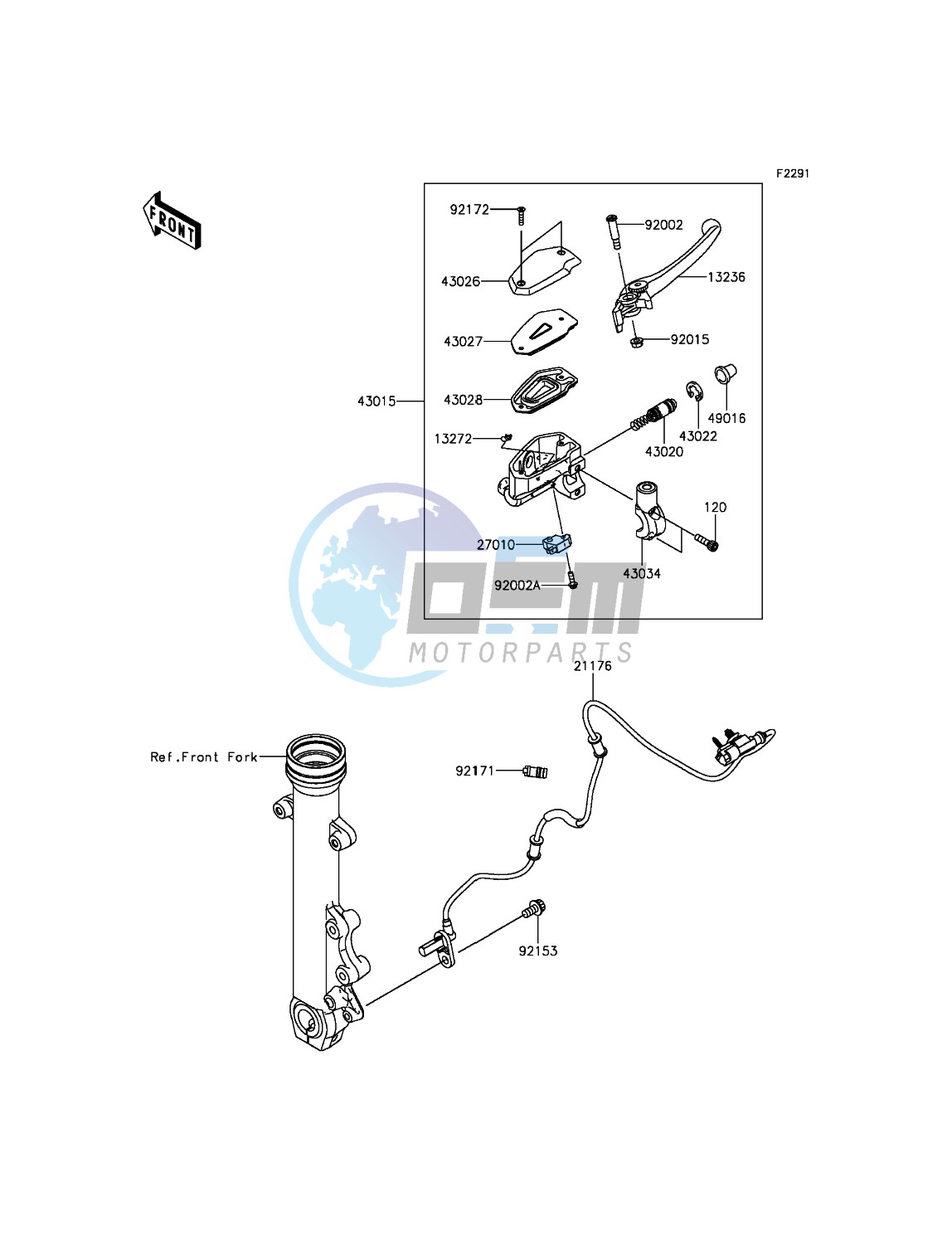 Front Master Cylinder