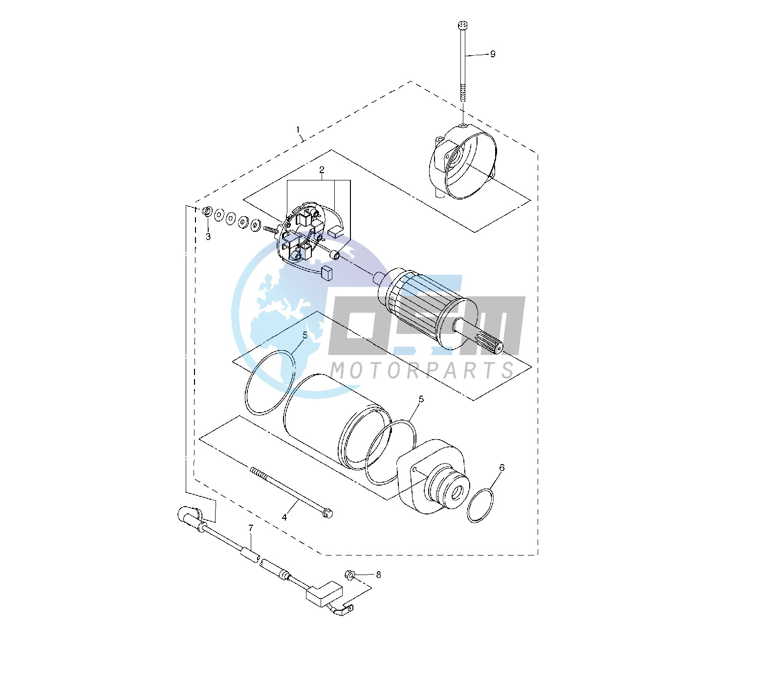 STARTING MOTOR