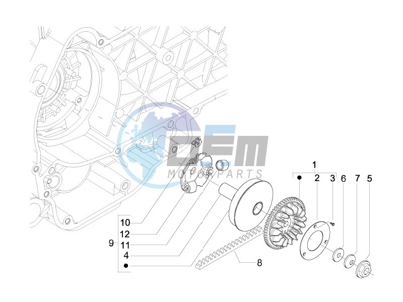 Driving pulley