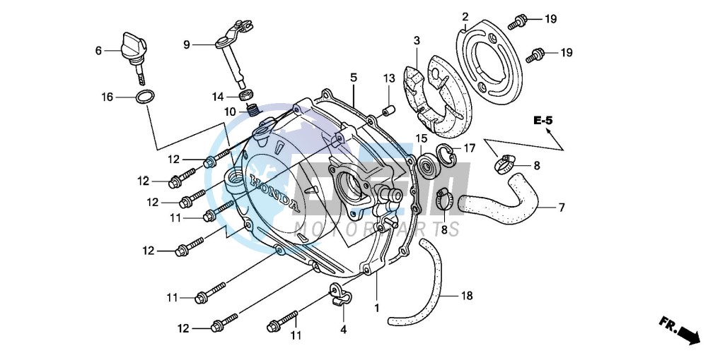 RIGHT CRANKCASE COVER