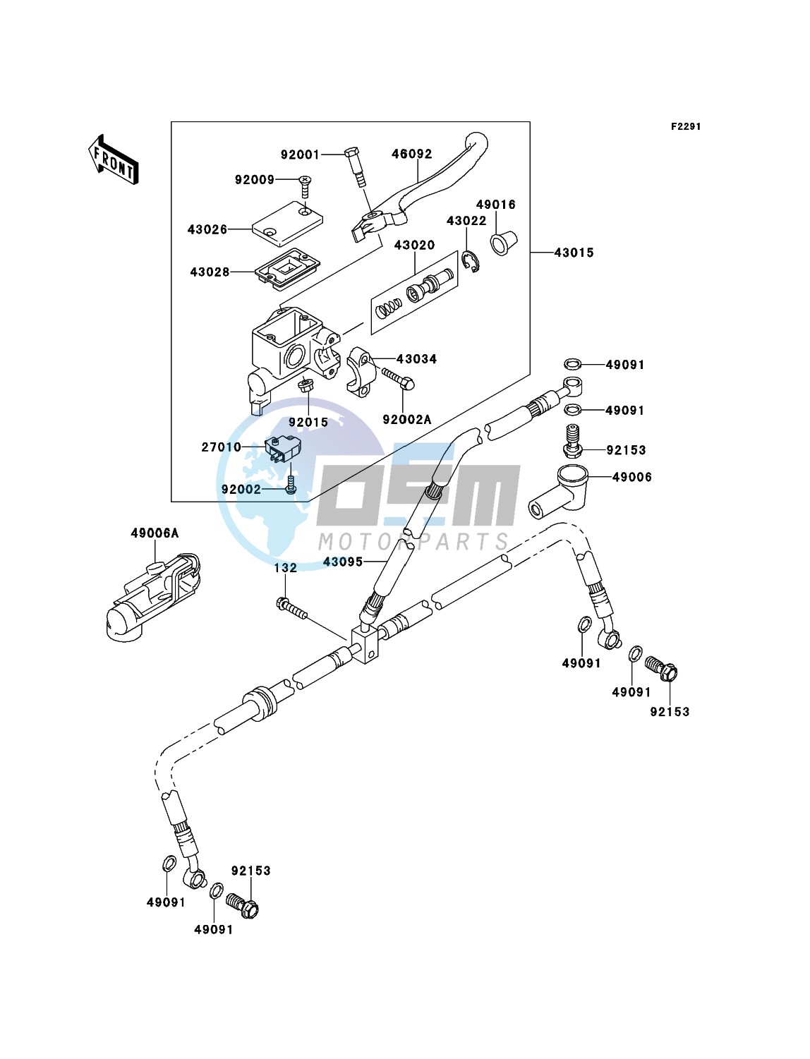 Front Master Cylinder