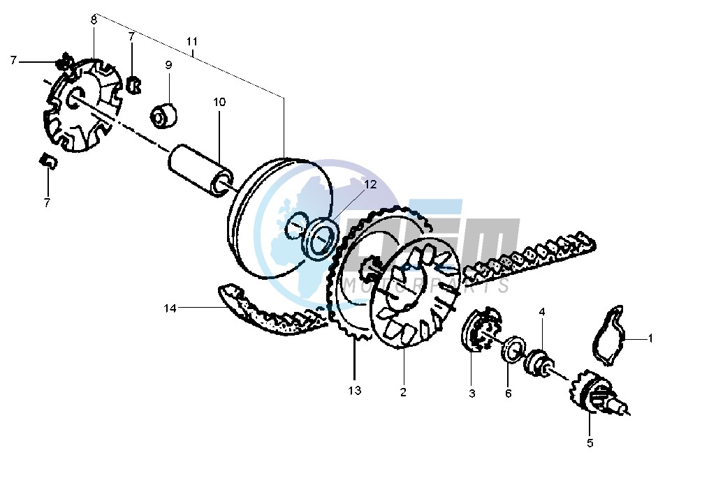 Driving pulley