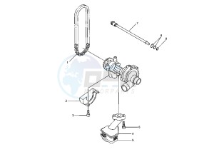 YZF R1 1000 drawing OIL PUMP