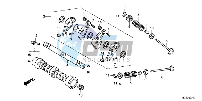 CAMSHAFT/ VALVE