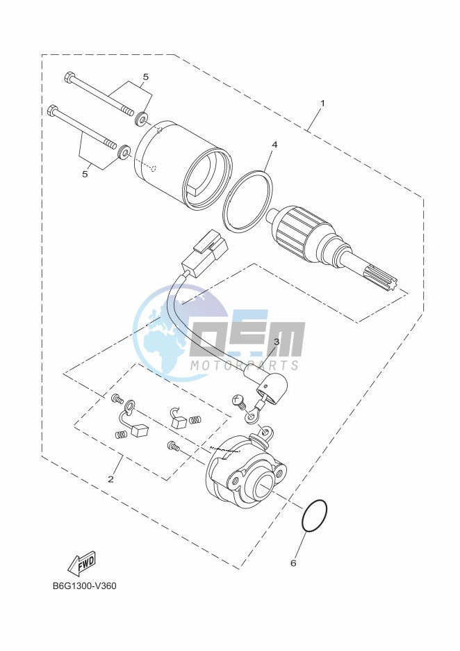 STARTING MOTOR