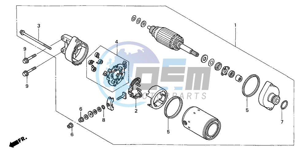 STARTING MOTOR