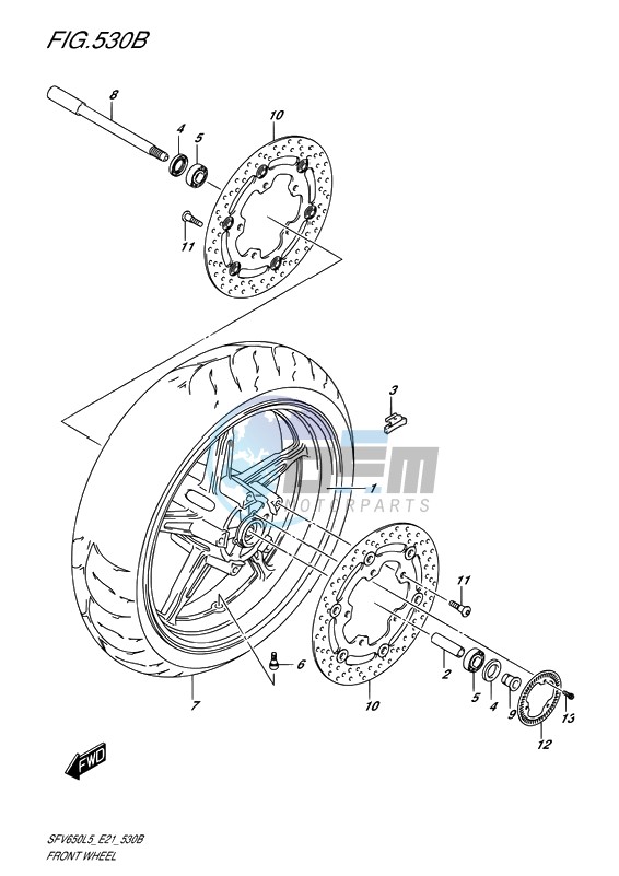 FRONT WHEEL