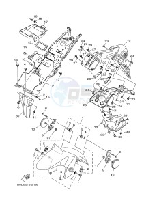 YZF-R25 249 (1WDE) drawing FENDER