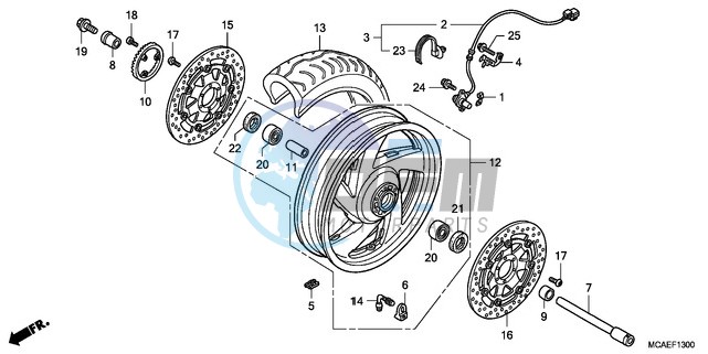 FRONT WHEEL