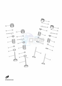 YZ250F (B7BL) drawing VALVE