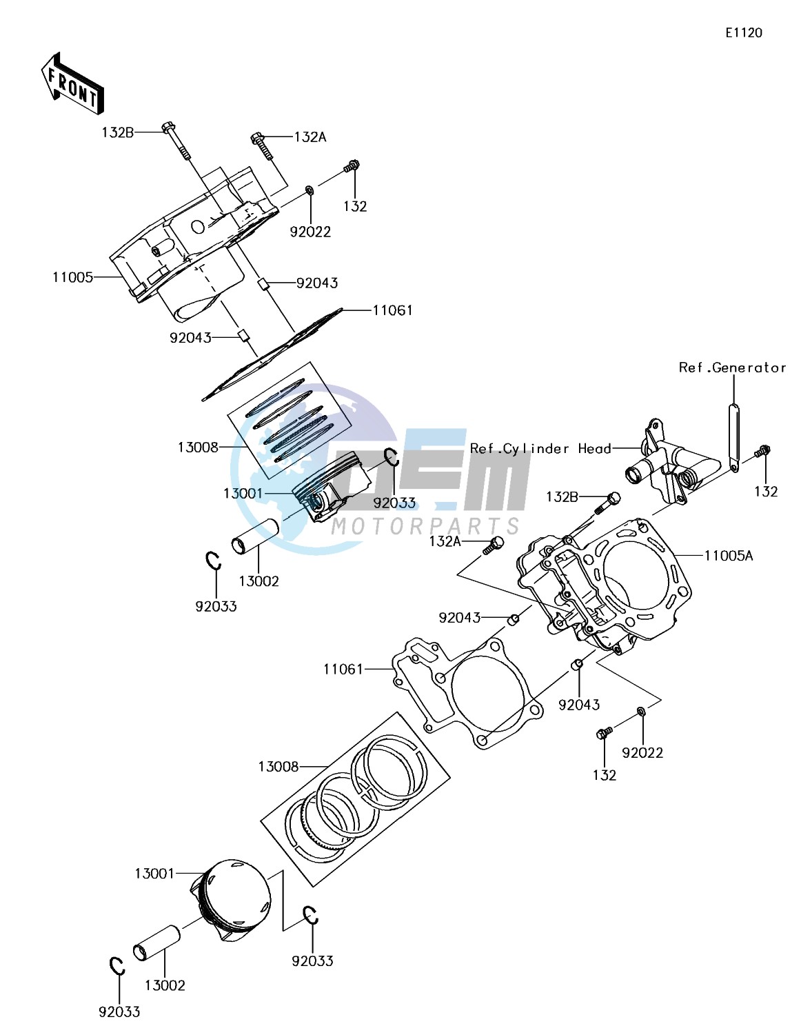 Cylinder/Piston(s)