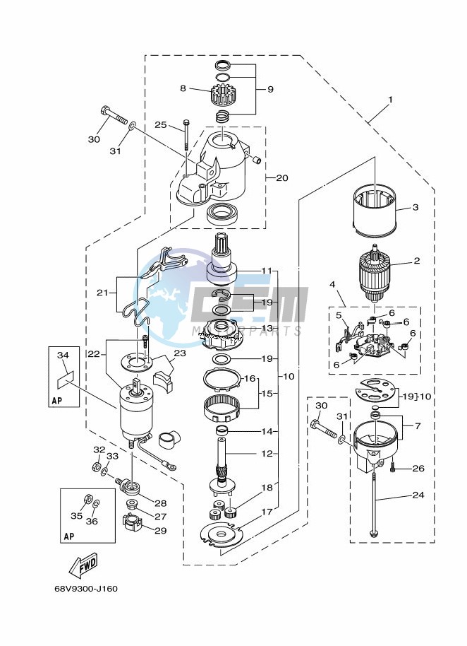 STARTER-MOTOR