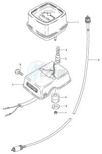 PV50 (E15) drawing SPEEDOMETER