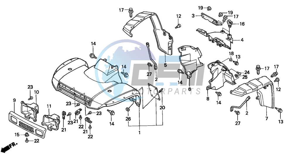 FRONT FENDER