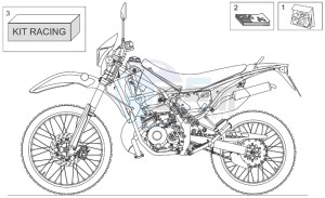 RX 50 racing 2003 drawing Decal and operators handbooks