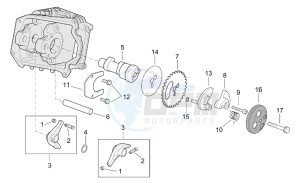 Mojito 125-150 drawing Timing system