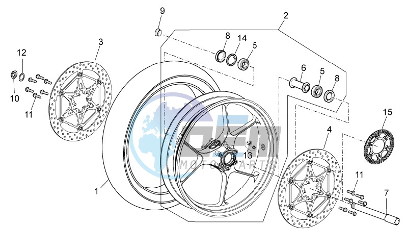 Front wheel