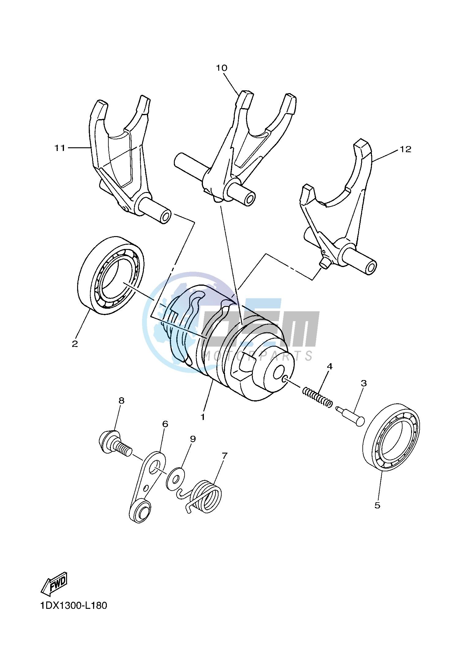 SHIFT CAM & FORK