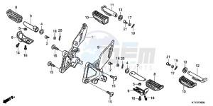 CBR125RC drawing STEP