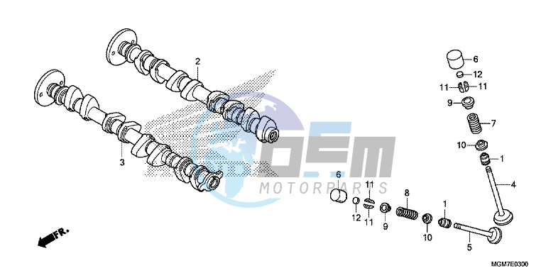 CAMSHAFT/ VALVE