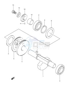 LT-A500F (E24) drawing CRANK BALANCER