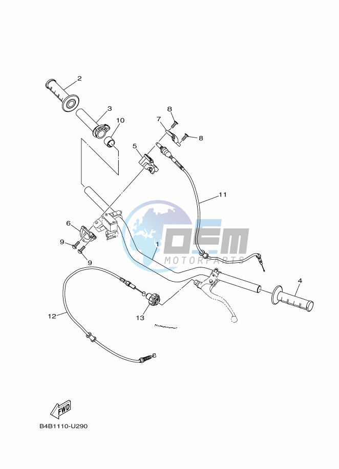 STEERING HANDLE & CABLE