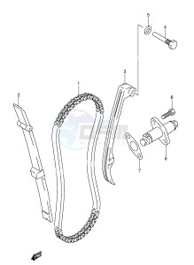 RV125 (E19) VanVan drawing CAM CHAIN