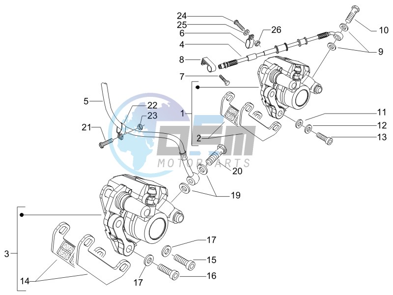 Brakes hose  - Calipers