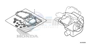 VT750CSD Shadow - VT750CS-D 2ED - (2ED) drawing GASKET KIT B