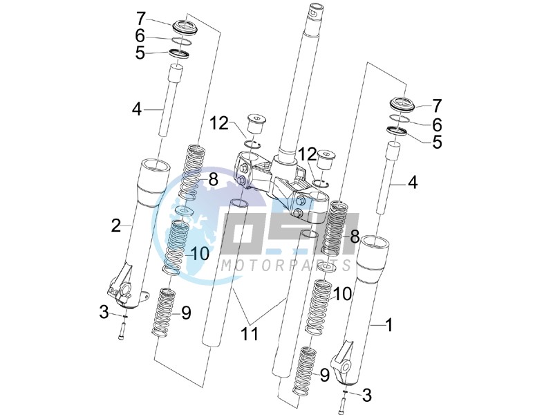 Fork components (Escorts)