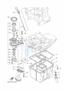 F100BETX drawing VENTILATEUR-DHUILE