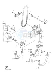 YZF-R1M 998 R6 (2KSL) drawing OIL PUMP