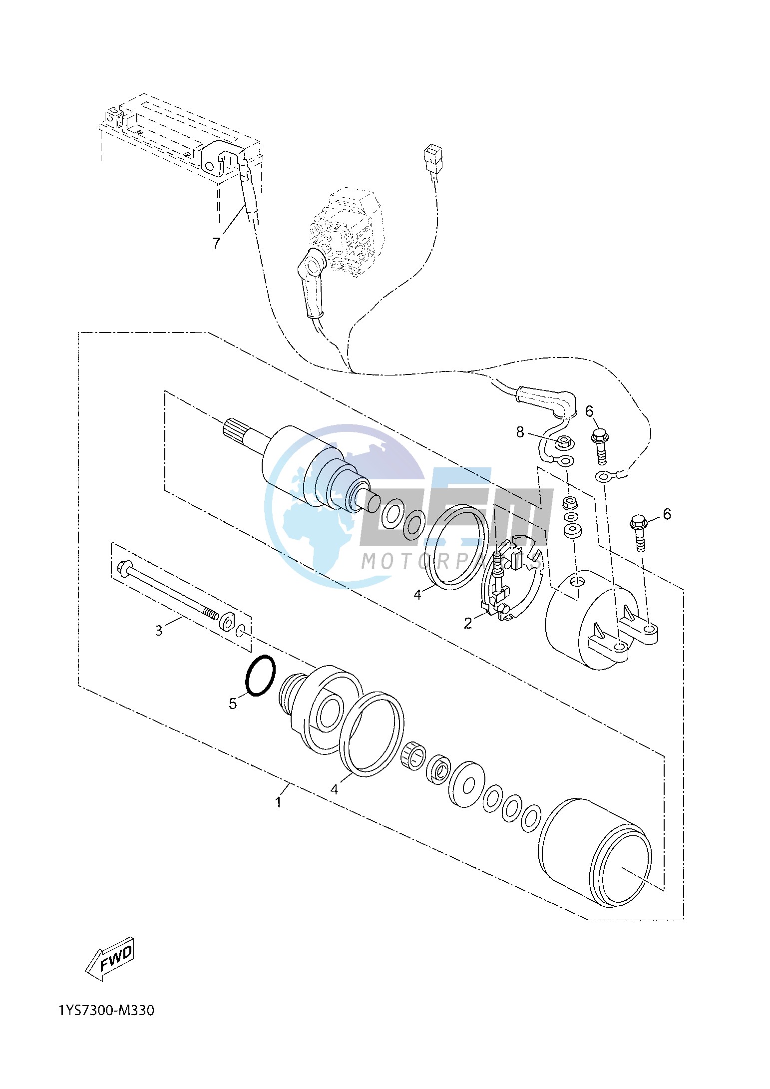 STARTING MOTOR